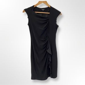 Komarov Black Stretchy Bodycon Sleeveless Dress PP ($398)